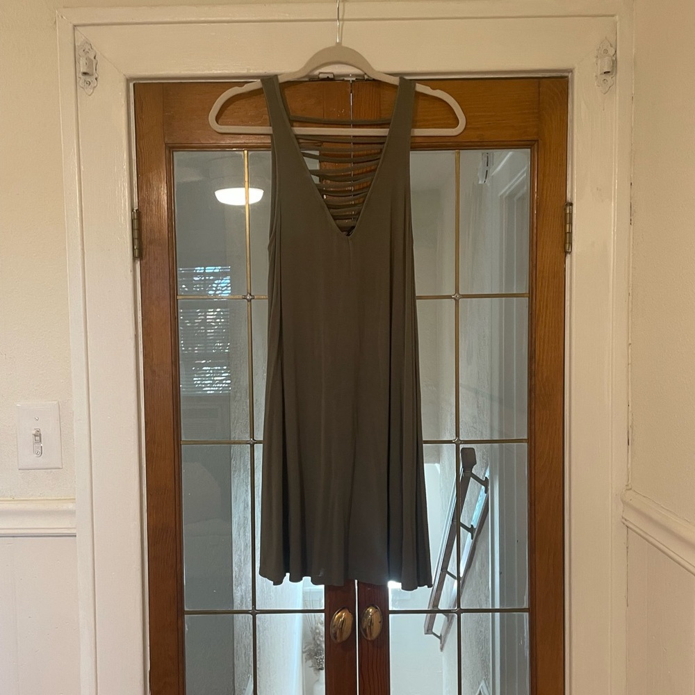 Rue 21 | Green Strappy Tank Top Dress | M